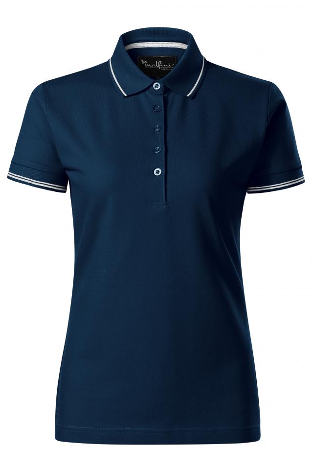 Tricou polo pentru dama Perfection plain, Albastru marin