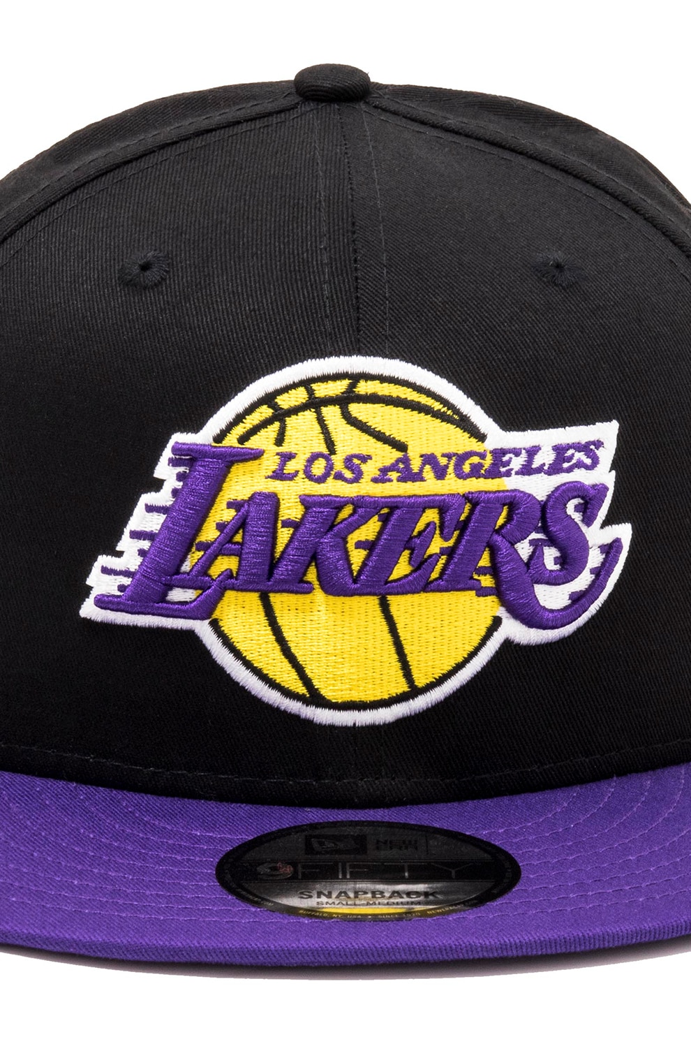 New Era, Sapca cu logo Angeles Lakers, Negru/Mov, CM Standard - eMAG.ro