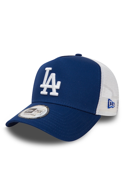 New Era, Sapca ajustabila cu logo Los Angeles Dodgers Clean, Albastru/Alb, 55.8-61.5 CM Standard