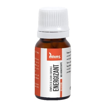 Complex de Uleiuri Esentiale Energizant 10 mililitri Adams Complex de Uleiuri Esentiale Energizant 10 mililitri Adams