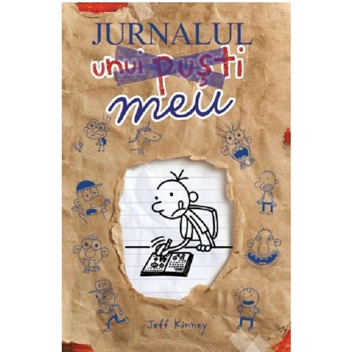 Jurnalul unui pusti. Jurnalul meu, Jeff Kinney