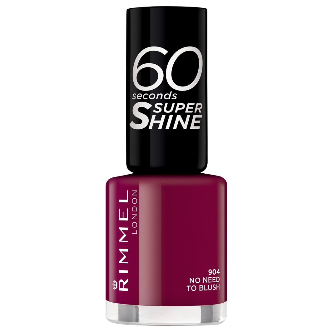 Lac de unghii Rimmel 60 Seconds Super Shine, 904 No Need to Blush, 8 ml