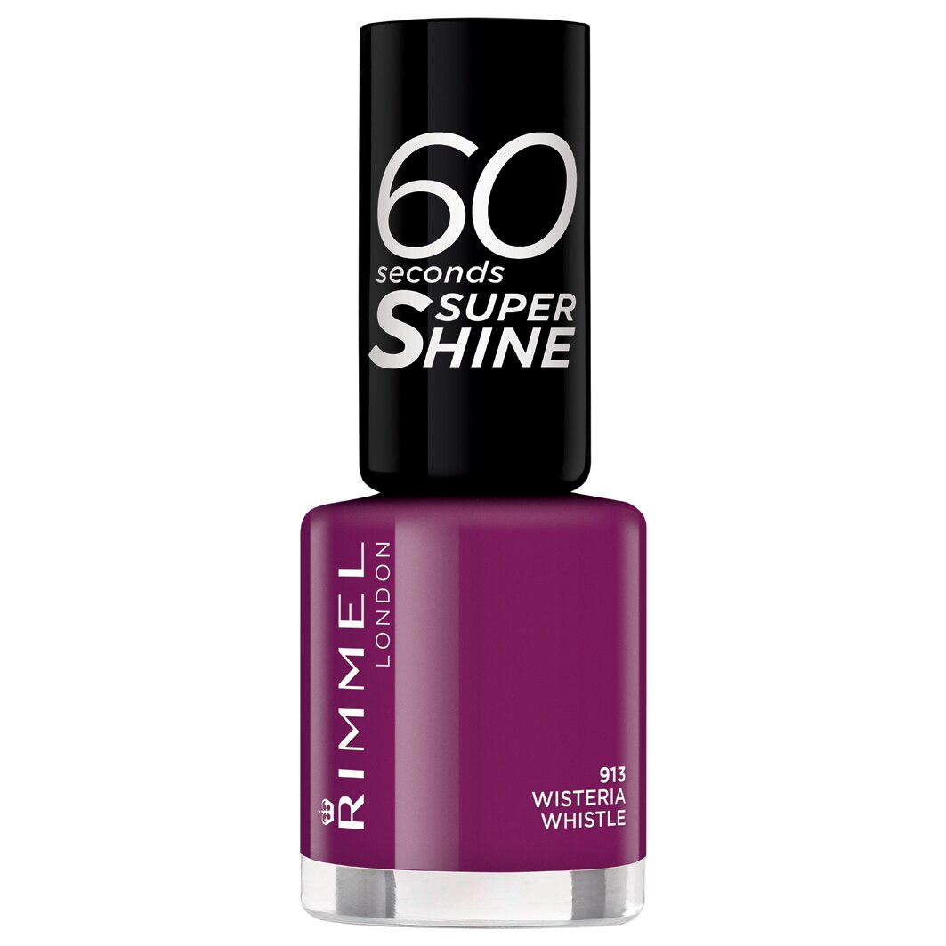 Lac de unghii Rimmel 60 Seconds Super Shine, 913 Wisteria Whistle, 8 ml