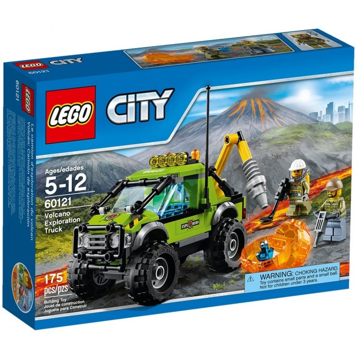 LEGO® City Проучващ камион на вулкани 60121