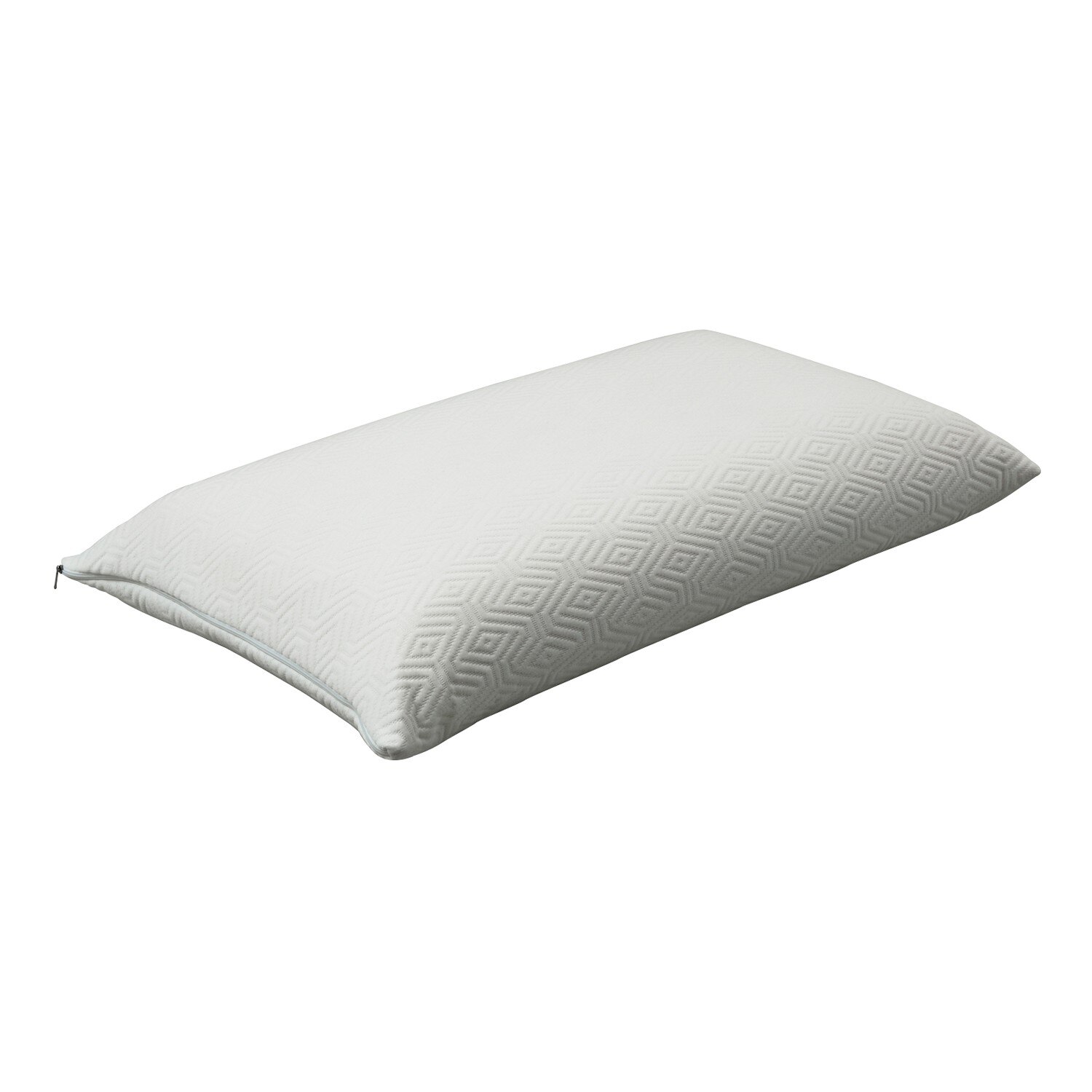 Perna iSleep 'Maxima' 70x42x16 cm, 100% Memory Foam HD®, Made in Italy, husa detasabila cu fermoar, tratament antialergic & antibacterian