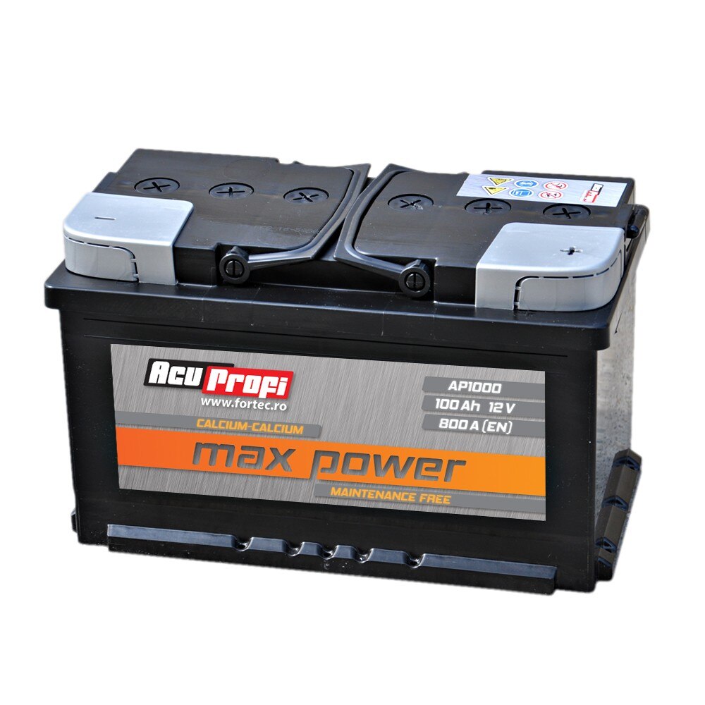 Demon sponsor Peave Baterie auto AcuProfi Max-Power 100Ah - eMAG.ro