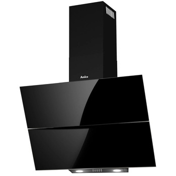 Hota Amica OKC623S, iluminare LED, 244 mc/ora, 3 trepte, Negru