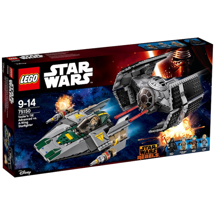 LEGO® Star Wars™ 75150 Vader TIE vadászgépe az A-szárnyú csillaghajó ellen