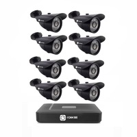 kit supraveghere icansee ics-ku210-8s black cu 8 camere de exterior full hd dvr 8 canale full hd 1 canal audio imagen 6_0_
0