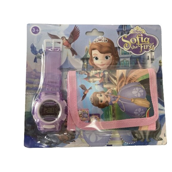 Set ceas si portofel Sofia First