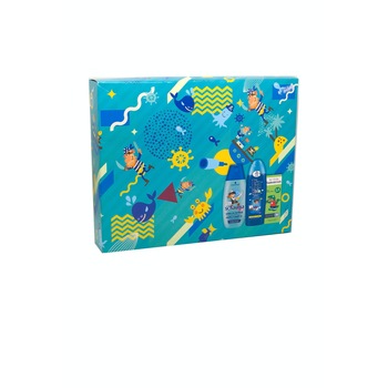 Set cadou pentru ingrijirea copii, Schauma, trei produse, 250 ml Set cadou pentru ingrijirea copii, Schauma, trei produse, 250 ml