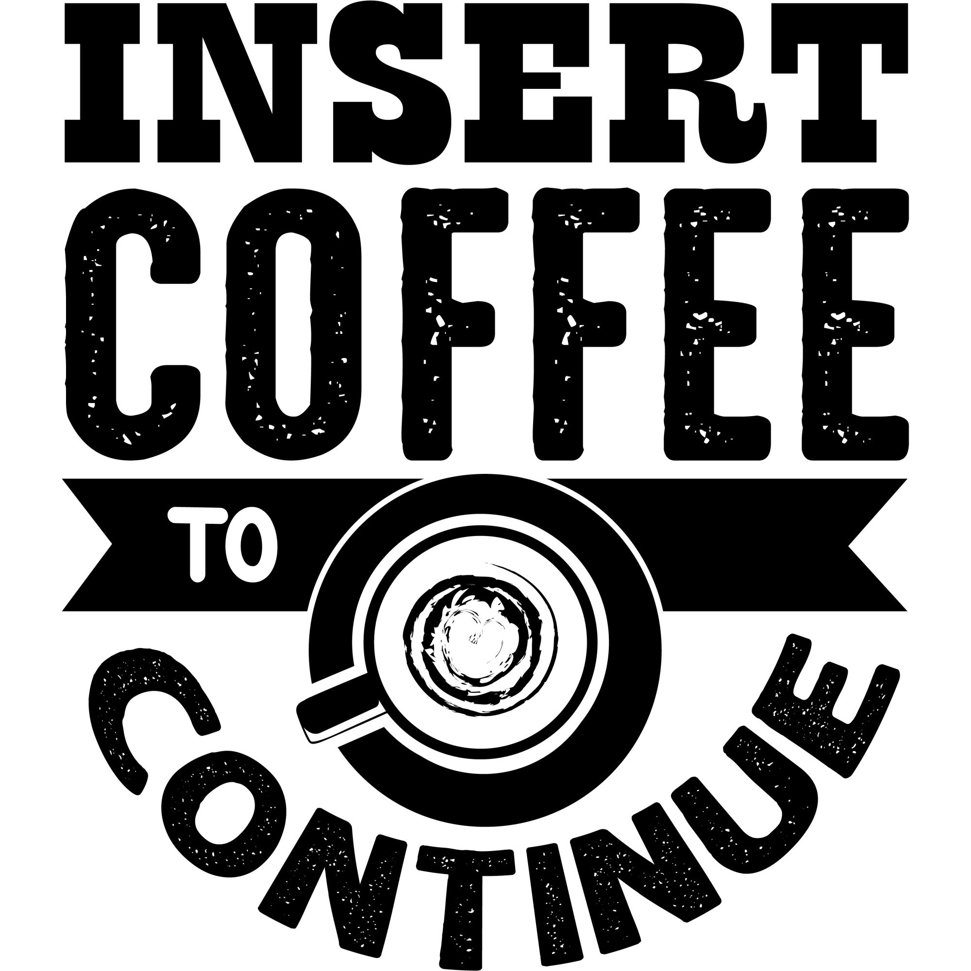 Sticker decorativ perete / geam, Insert coffee, 30x34 cm