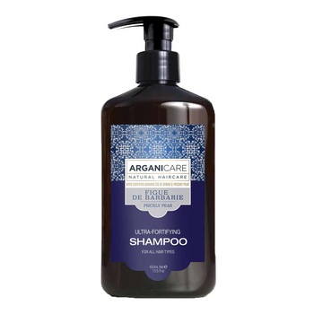 Sampon fortifiant si hranitor Arganicare cu ulei de fruct de cactus pentru toate tipurile de par, 400 ml Sampon fortifiant si hranitor Arganicare cu ulei de fruct de cactus pentru toate tipurile de par, 400 ml