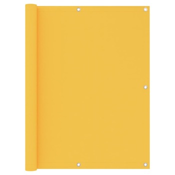 Paravan pentru balcon cu sfoara inclusa, vidaXL, Tesatura, 120 x 300 cm, Galben Paravan pentru balcon cu sfoara inclusa, vidaXL, Tesatura, 120 x 300 cm, Galben