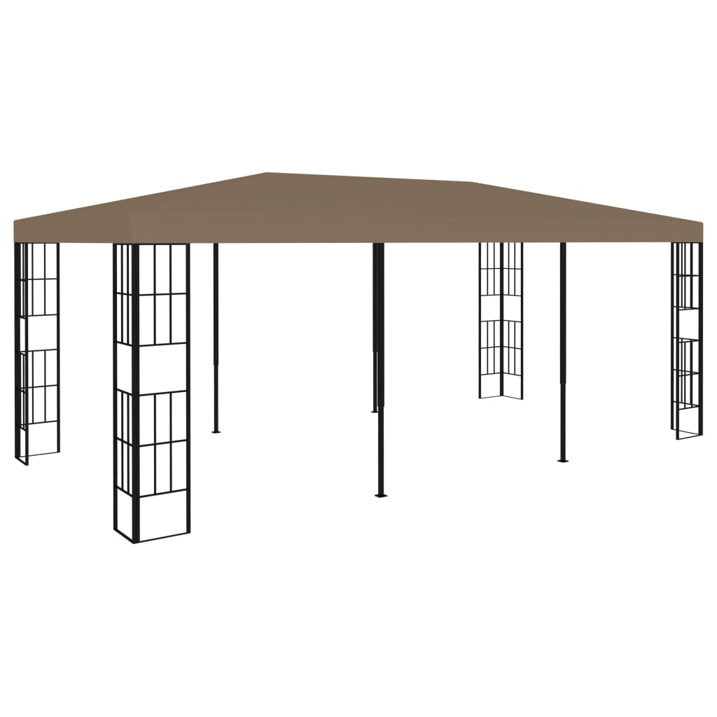 Pavilion vidaXL, Tesatura, 600 x 300 cm, Taupe