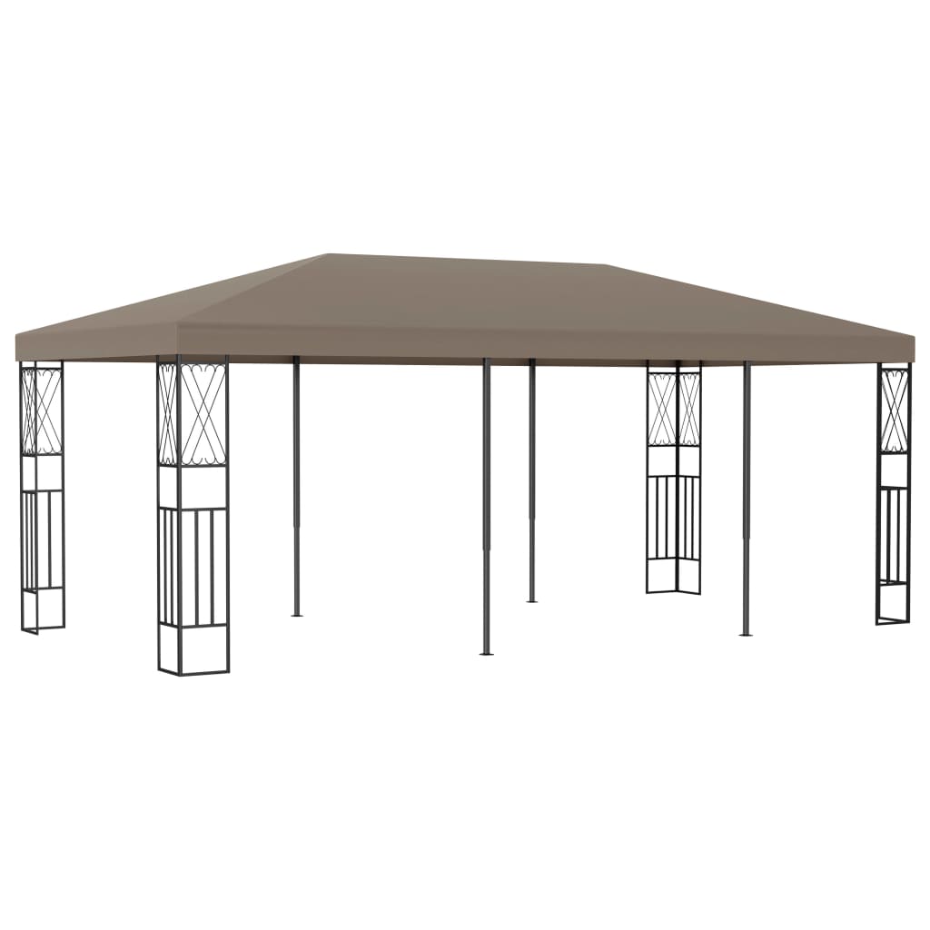 Pavilion vidaXL, Tesatura, 600 x 300 cm, Taupe