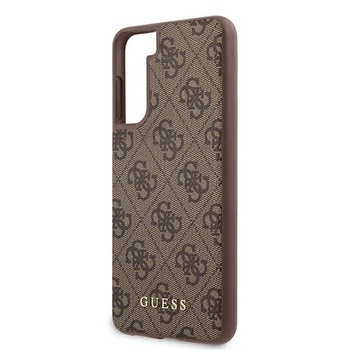 Husa de protectie Cover Guess 4G pentru Samsung Galaxy S21 GUHCS21SG4GFBR, Brown Husa de protectie Cover Guess 4G pentru Samsung Galaxy S21 GUHCS21SG4GFBR, Brown