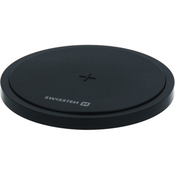 Incarcator Wireless Swissten 15W , Negru