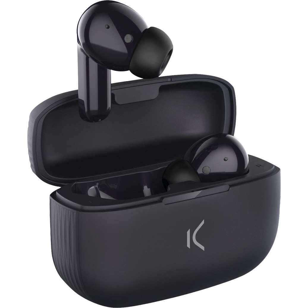 Casti Bluetooth True Wireless Ksix BXTW03N Free Buds 2 BT 5.0 , Negru