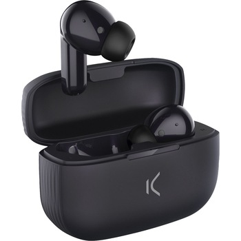 Casti Bluetooth True Wireless Ksix BXTW03N Free Buds 2 BT 5.0 , Negru Casti Bluetooth True Wireless Ksix BXTW03N Free Buds 2 BT 5.0 , Negru