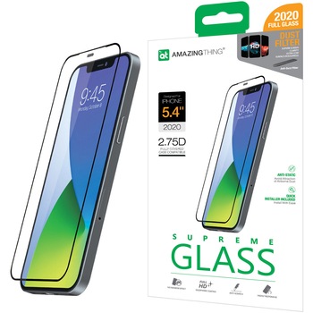 Folie de protectie Sticla AmaizingThing Supreme pentru iPhone 12 Mini , Transparent Folie de protectie Sticla AmaizingThing Supreme pentru iPhone 12 Mini , Transparent