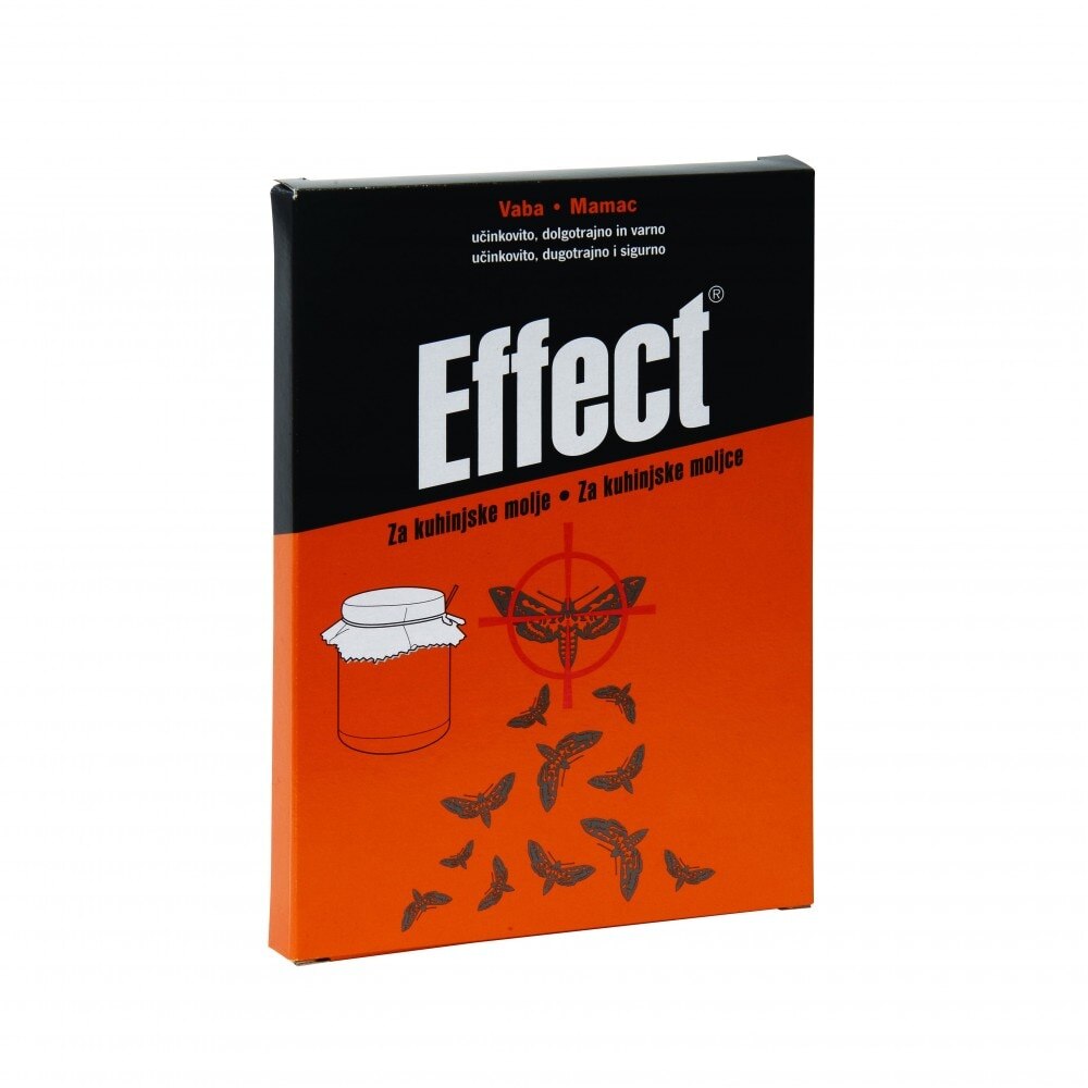 Momeala pentru moliile din camara, Effect