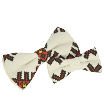 Set tata-fiu papioane traditionale „Colinda romaneasca” Set tata-fiu papioane traditionale „Colinda romaneasca”