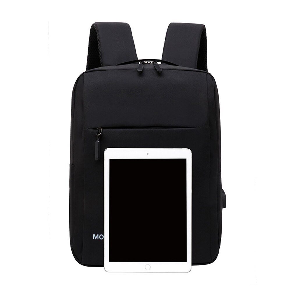 Rucsac laptop Momohippo, Port incarcare USB, 14.6'', 0.56 kg, 20 x 10 x 40 cm, Negru