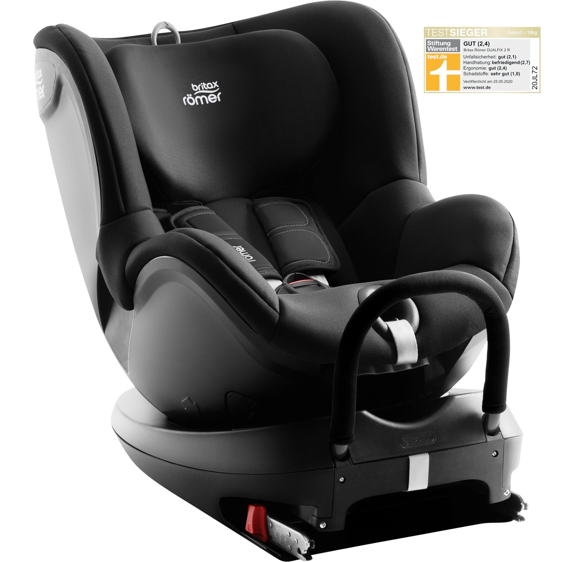 Scaun de auto BRITAX-ROMER DUALFIX 2 R Cosmos Negru
