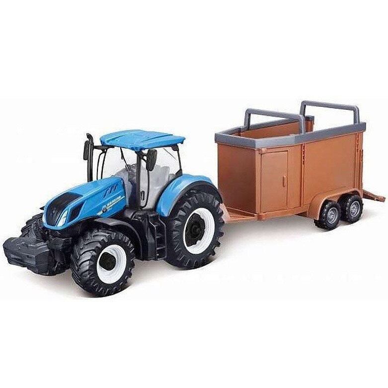Macheta Tractor Farm New Holland - 1/50 Bburago