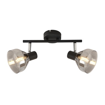 Aplica Klausen, INTIM AP2, Negru/Crom, KL162004, IP20, E14, 2 x 7 W Aplica Klausen, INTIM AP2, Negru/Crom, KL162004, IP20, E14, 2 x 7 W