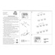 Aplica LED Champagne KL146003, 4x3W, 780lm, lumina neutra, IP20, crom+aurie, Klausen