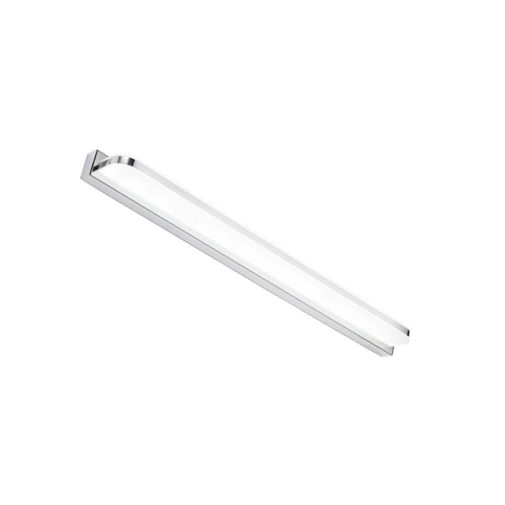 Aplica LED Aquina KL146005, 12W, 780lm, lumina neutra, alba+crom, IP20, Klausen