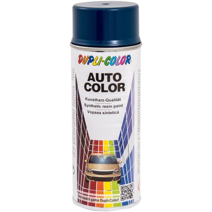 Vopsea retus auto Dupli-Color, 400ml, Albastru capri