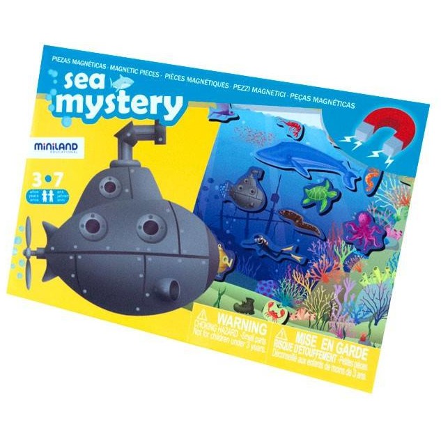 Joc magnetic Descopera misterele marii, Miniland