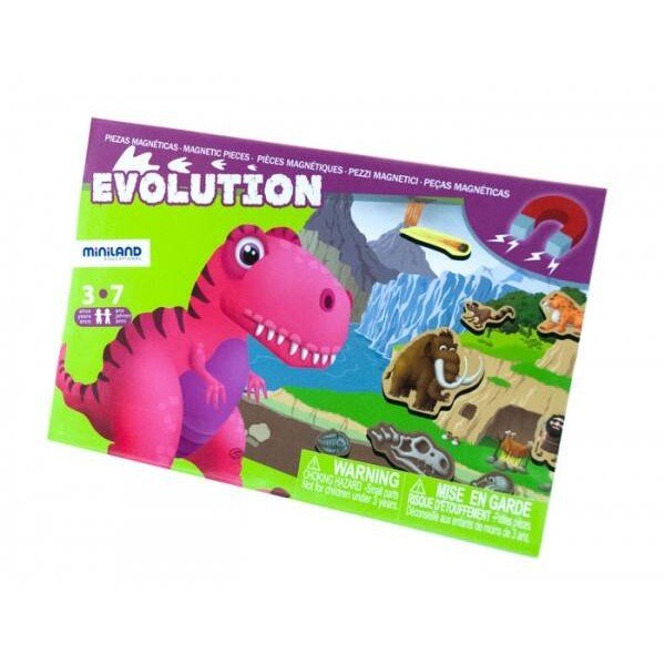 Joc magnetic Descopera Evolutia speciilor, Miniland
