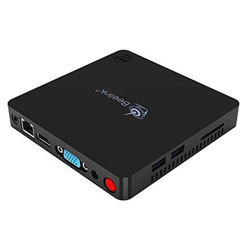 Mini PC Beelink Procesor Intel® Celeron N3350 (Z8350 Actualizat pana la 2,4 Ghz), computer Windows 10 Home pe 64 de biti, 4 GB DDR4, 64 GB eMMC, 2.4G / 5G Dual WiFi, Gigabit Ethernet, 4K HD HDMI si porturi VGA Mini PC Beelink Procesor Intel® Celeron N3350 (Z8350 Actualizat pana la 2,4 Ghz), computer Windows 10 Home pe 64 de biti, 4 GB DDR4, 64 GB eMMC, 2.4G / 5G Dual WiFi, Gigabit Ethernet, 4K HD HDMI si porturi VGA