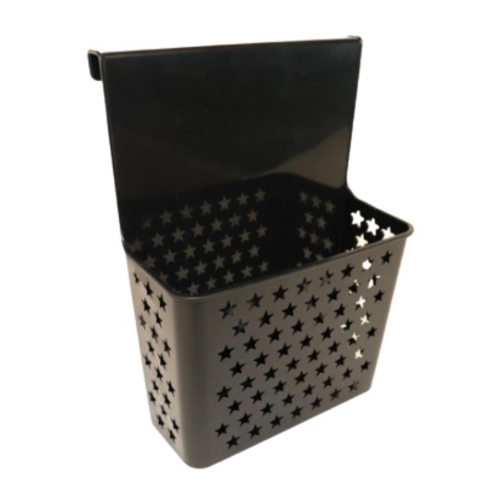 Cos depozitare usa dulap bucatarie, gri antracit, 25x33 cm