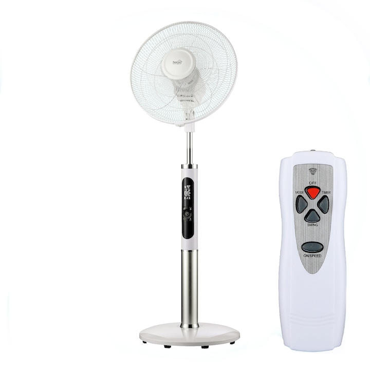 HOME SFR 40 3D Állványos ventilátor 3D oszcillálás, fehér, 40cm, 60 W