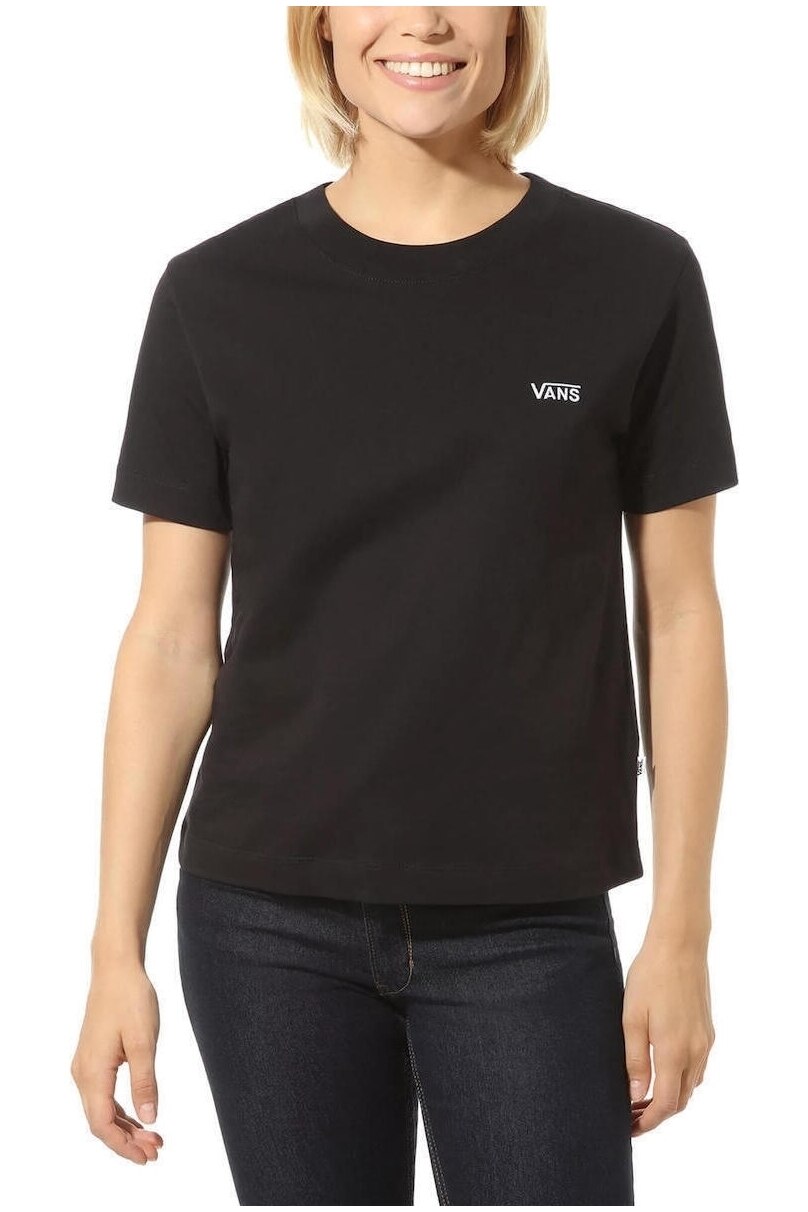 Tricou Vans Junior V Boxy, Negru