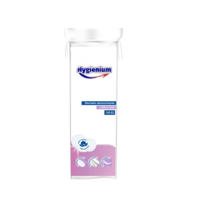 Dischete demachiante, Hygienium Professional, 120 bucati