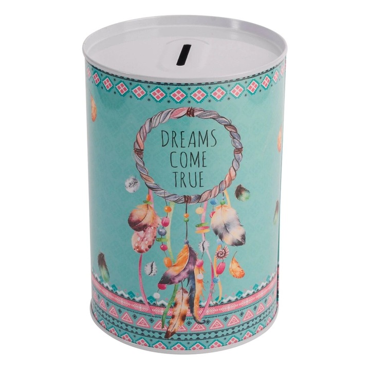 OEM Cali Persely, "Dreams Come True" modell, fém, 10 x 15 cm