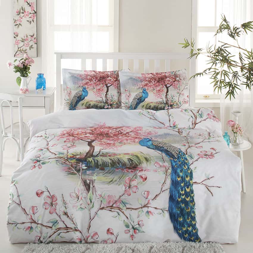 Lenjerie de pat din bumbac Grand Peacock