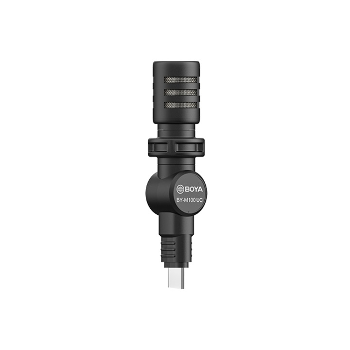Микрофон BOYA BY-M100UC компактен, USB-C, Android