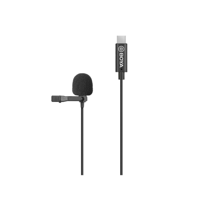 Микрофон брошка BOYA BY-M3, USB-C