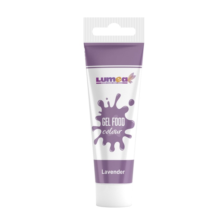 Colorant alimentar gel Mov Lavanda, 30g - Lumea