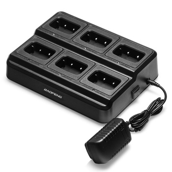 Incarcator multiplu cu 6 posturi pentru statii radio portabile Baofeng 888S Incarcator multiplu cu 6 posturi pentru statii radio portabile Baofeng 888S