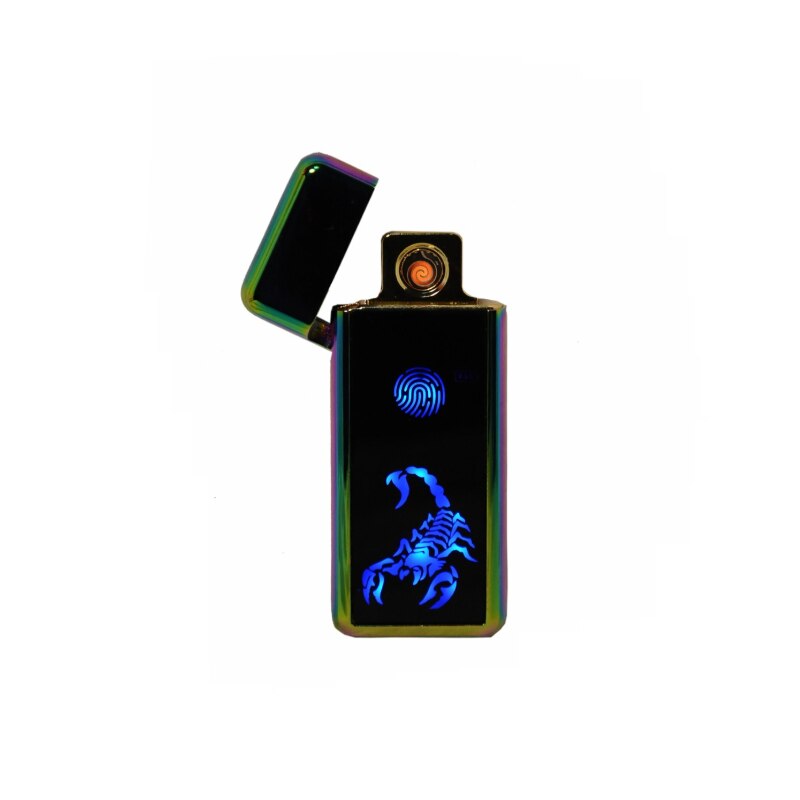 Bricheta electrica cu senzor de amprenta, Scorpion, culoare Cameleon