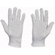Set manusi din bumbac, marime 2XL, alb, 12 bucati, Cerva KITE