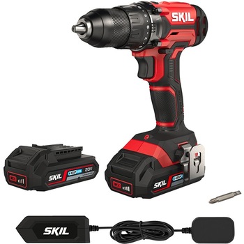 Masina de gaurit si insurubat SKIL DD1E3010BB, 1450 rpm,20V, 2.0 Ah, Cu Acumulator, Negru-Rosu Masina de gaurit si insurubat SKIL DD1E3010BB, 1450 rpm,20V, 2.0 Ah, Cu Acumulator, Negru-Rosu